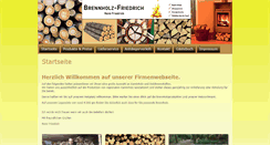Desktop Screenshot of brennholz-friedrich.de